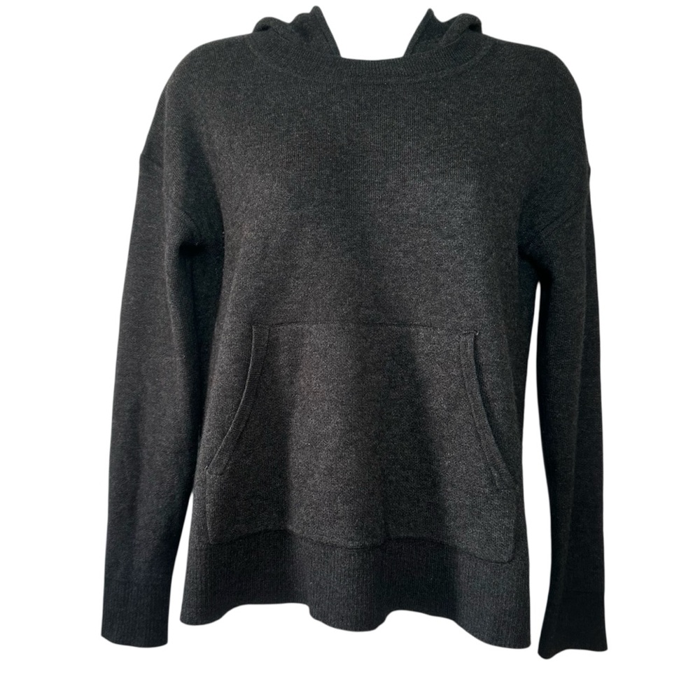 Banana Republic Performance Women’s Charcoal Cashmere Tie Open Back Sweater- XS